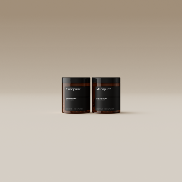 NAD+ Duo by Manapura | The Best, Pure, Clinical-Grade Longevity & Nootropic Supplements | Free Shipping