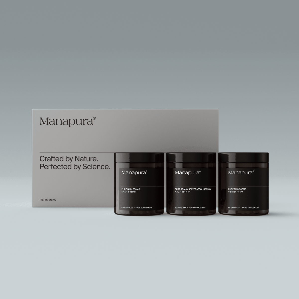 Advanced NAD+ by Manapura | The Best, Pure, Clinical-Grade Longevity & Nootropic Supplements | Free Shipping